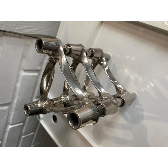 Modular Candleholders from BMF Nagel, 1970s, Set of 3 For Sale - Image 4 of 18