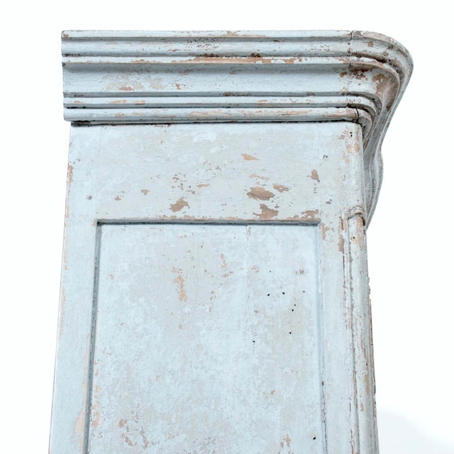 Early 19th Century French Country Louis XV Style Painted Buffet Duex Corps or Bookcase For Sale - Image 13 of 18