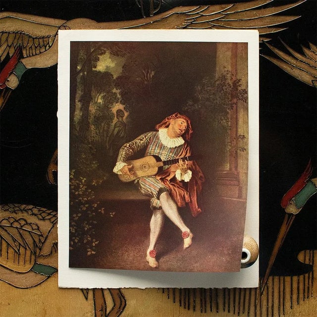 1950s After Antoine Watteau "Le Mezzetin", Full-Color Vintage Print For Sale - Image 4 of 10
