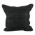 20 x 20 Hemp Pillow Turkish Cushion Natural Grayish Black Pillow Cushion Cover For Sale