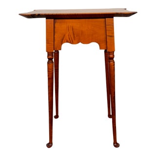 Cookie Cutter Tiger Maple Stand For Sale