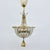 Murano Glass with Gilt Hanging Lamp from Barovier & Toso, 1970s For Sale - Image 4 of 18