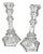 Tiffany & Co. Crystal Candlestick Acid Etched Mark - A Pair For Sale