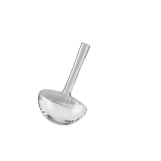 Gauge Clear Single Stem Vase by Jim Rokos for Giant Mountains of Bohemia Glassworks, 2015 For Sale