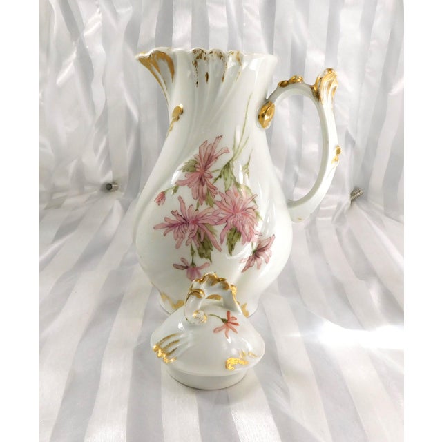 Late 18th Century Dated Jean Pouyat Limoges Chocolate Pot Teapot For Sale - Image 10 of 15