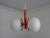 Space Age Sputnik Ceiling Lamps with Glasses by Richard Essig, Germany, 1970s, Set of 2 For Sale - Image 3 of 18
