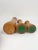 Wood Vintage MCM Set of 3 Turned Wood Tapered Candle Holders For Sale - Image 7 of 8