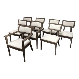 Brownstone Furniture Bancroft Dining Chairs, Set of Eight For Sale