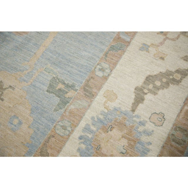Turkish Modern Turkish Oushak Rug 14'3" x 17'8" For Sale - Image 3 of 7
