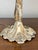 Vintage Art Nouveau Slag Glass Two-Light Table Lamp, C. 1935–1955 For Sale In Boston - Image 6 of 10