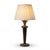 Navy Blue Leather and Brass Table Lamp with Pleated Shade, 1950s For Sale - Image 18 of 18