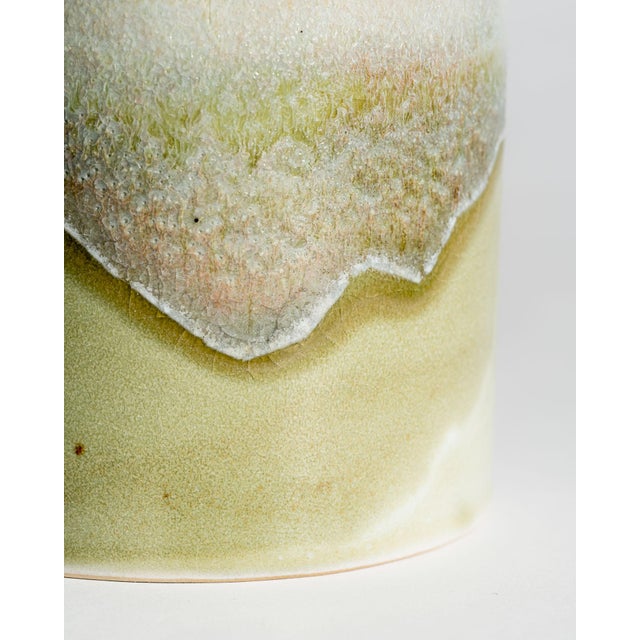 Organic Drip Glaze Ceramic Vases by Barbara Stehr, Germany, 1980s, Set of 3 For Sale - Image 15 of 18