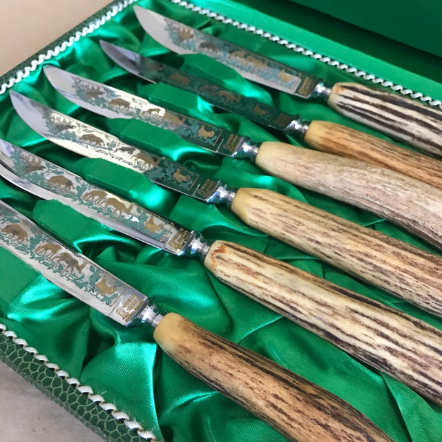 Anton Wingen Solingen Germany Rostfrei Steak Knives Set of 6 Chairish