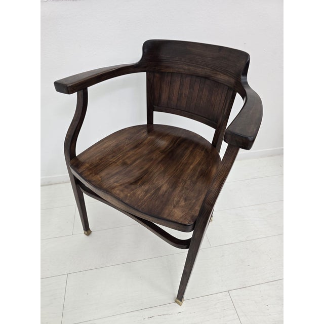 Fischel Armchair Model 6048 After Otto Wagner, Austria, C. 1900 by Otto Wagner for Fischel, 1890s For Sale - Image 14 of 18