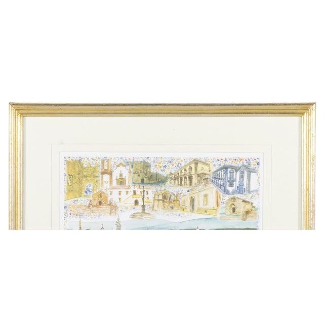 Barcelos, Watercolor on Paper For Sale - Image 4 of 8
