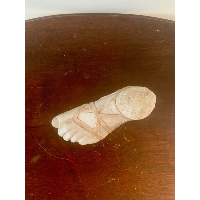 Grand Tour Style Greek Plaster Foot Sculpture For Sale In South Bend - Image 6 of 8