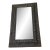1940s Baroque Wood Shaving Mirror For Sale