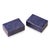 Vintage Italian Sodalite Stone Boxes, 1960s, Set of 2 For Sale - Image 10 of 10