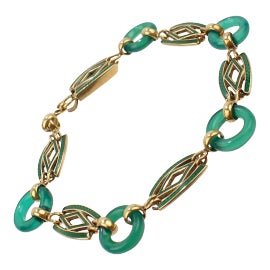 Example of English Link and Chain Bracelets