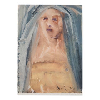 Salvador Dali, The Virgin, Lithograph For Sale