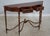 Traditional Maitland Smith 2 Drawer Regency Mahogany Console Table For Sale - Image 3 of 18
