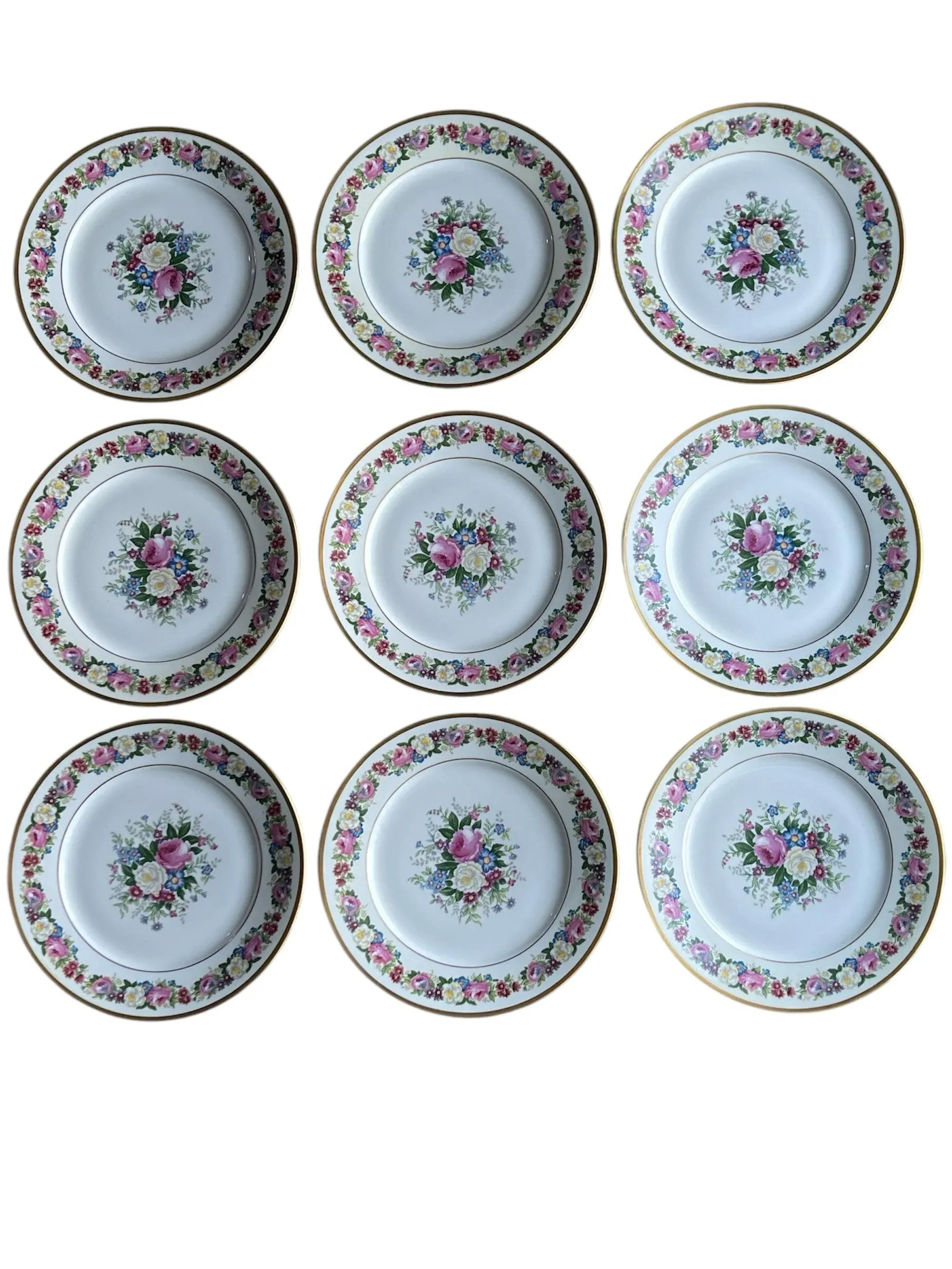 1908 Vintage Bernardaud & Cie Limoges France Hand Painted 