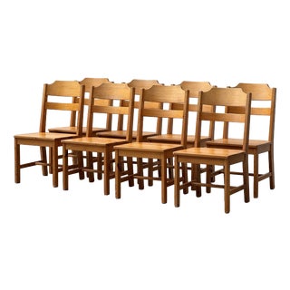 Pine Chair from NC, Sweden, 1970s For Sale