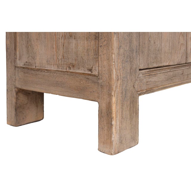 Late 20th Century Eight Door Server in Reclaimed Elm For Sale - Image 9 of 9