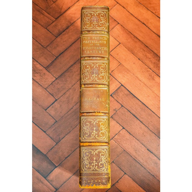 This is a rare and distinguished deluxe edition of The French Pastellists of the Eighteenth Century by Haldane MacFall,...