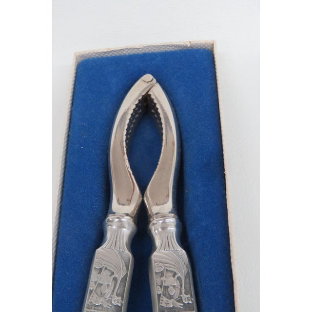 Hardanger Sylvplett Konge Tinn Viking Nutcracker Norwegian Royal Pewter 5097b For Sale - Image 4 of 14