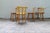 Vintage Swedish Pine Dining Chairs, Set of 4 For Sale - Image 11 of 16