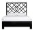 Black Darien Bed Queen - Black For Sale - Image 8 of 8