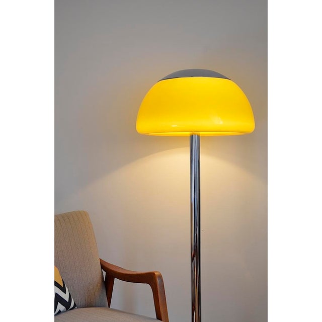 German Mushroom Floor Lamp from Cosack, 1960 For Sale - Image 6 of 16