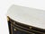 Maison Jansen Style, Louis XVI Bow Front Chest, Ebonized Wood, France, 1900s For Sale - Image 11 of 17