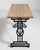 Cast Iron Bistro Table with Oak Top, Antique, France, 20th Century For Sale - Image 12 of 18