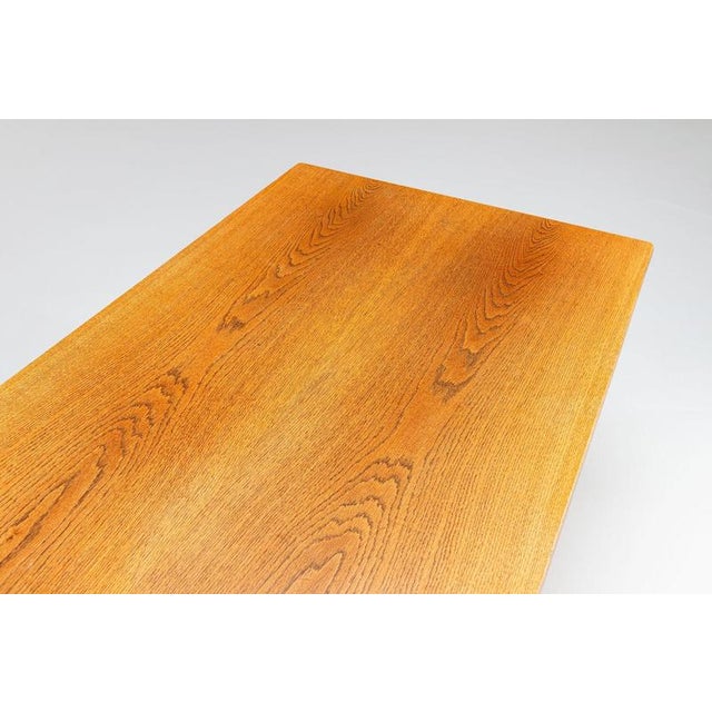 C18 Shaker Dining Table in Oak attributed to Børge Mogensen for FDB, Denmark, 1947 For Sale - Image 10 of 16