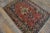 Splendid Coral Red Color and Unique Floral Design Antique Persian Tabriz Prayer Rug For Sale - Image 9 of 9