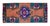 Metal Front of Bath Sink Rug Hand Made Kitchen Mat Colorful Mini Rug 1'6" X 3'4" For Sale - Image 7 of 14