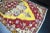 Vintage Turkish Red and Yellow Rug For Sale - Image 4 of 11