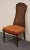 DREXEL HERITAGE Italian Mediterranean Cane Back Dining Side Chair 468-7315 42" High 19" Wide 18" Deep Seat: 17.5" High We...