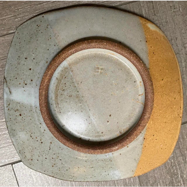 Contemporary Contemporary Ceramic Plate For Sale - Image 3 of 4
