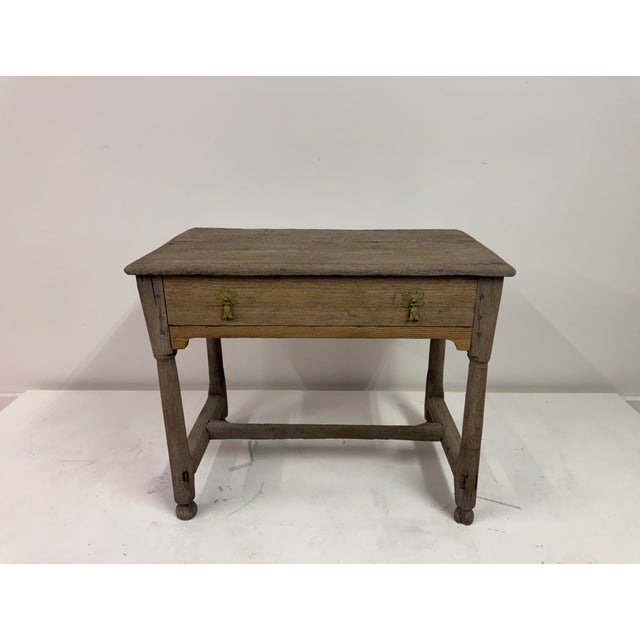 Bleached Oak Table, 1700s For Sale - Image 17 of 18