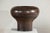 Large Artisan Ceramic Vase with Wide Mouth and Speckled Brown Glaze For Sale - Image 18 of 18