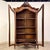 19th Century French Louis XV Walnut Display Armoire For Sale - Image 13 of 16