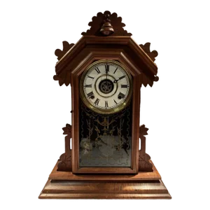 19th Century Parlor Mantel Clock by Ingraham