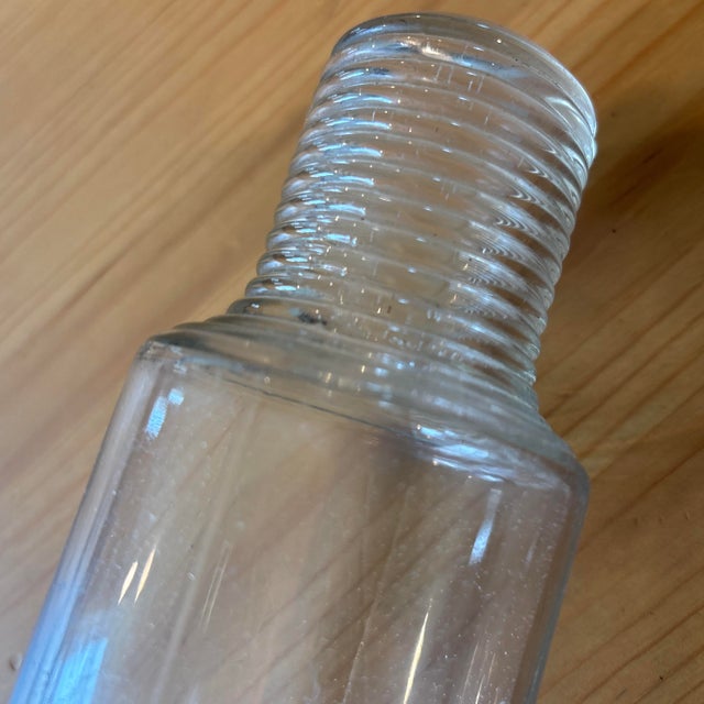 Mid 20th Century Machine Age Art Deco Collectible Glass Rolling Pin For Sale - Image 4 of 5