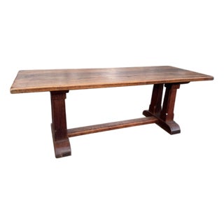 19th Century French Trestle Table For Sale