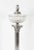 This is a splendid antique Victorian silver-plated Corinthian column oil table lamp now converted to electricity, circa...