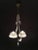 Metal Murano Reticello Chandelier, 1940s For Sale - Image 7 of 9