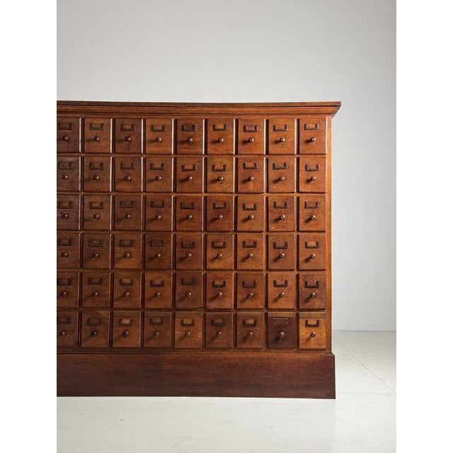 French Oak Pharmacy Cabinet For Sale - Image 15 of 18